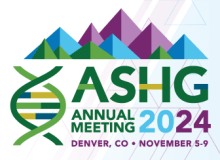 ASHG Annual Meeting 2024 logo